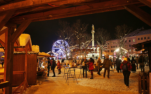 Bruslení, vláček i iglú. Vánoční trhy v Jihlavě 2025 mají být největší v historii