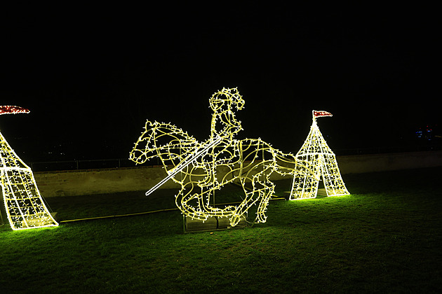 K rytířům přibude i rajská zahrada. Špilberk znovu rozzáří světelná show