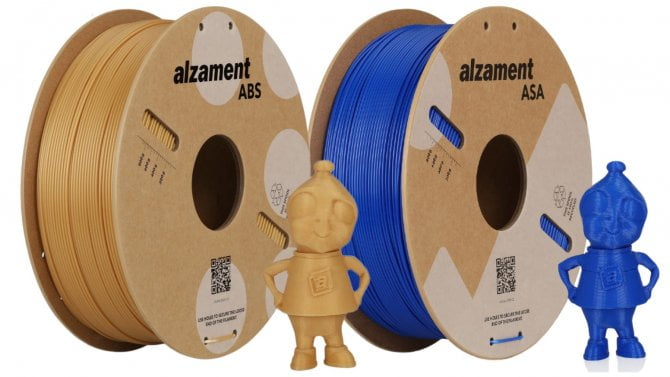 Filamenty Alzament se znovu rozrůstají o další materiály. I tentokrát drtí konkurenci nízkou cenou