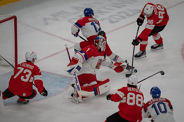 ONLINE: Česko - Švýcarsko 1:2. Soupeř rychle otáčí, přesilovku využívá Meier