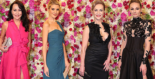 Móda z Českého plesu: Zazářily vítězky Bacherola, Kynychová a Janků šláply vedle