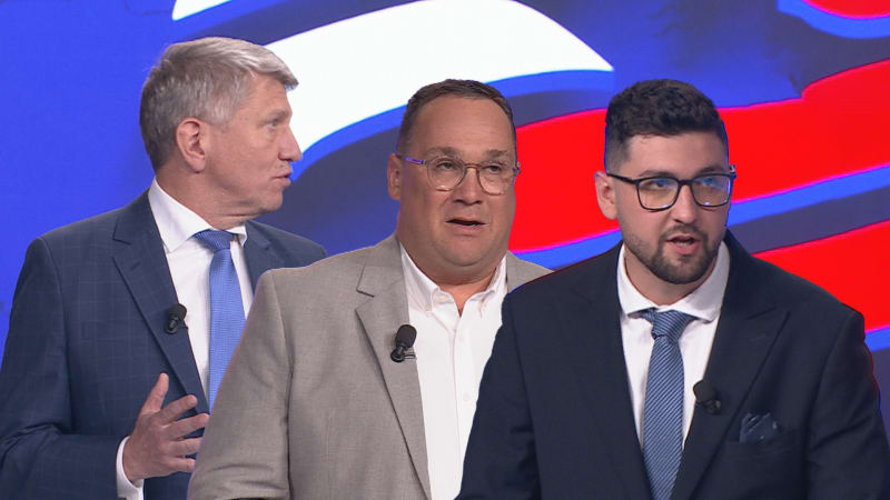 Centrum Ostravy jako po Tálibánu i auto za miliony: Kandidáti na primátora se střetli v debatě